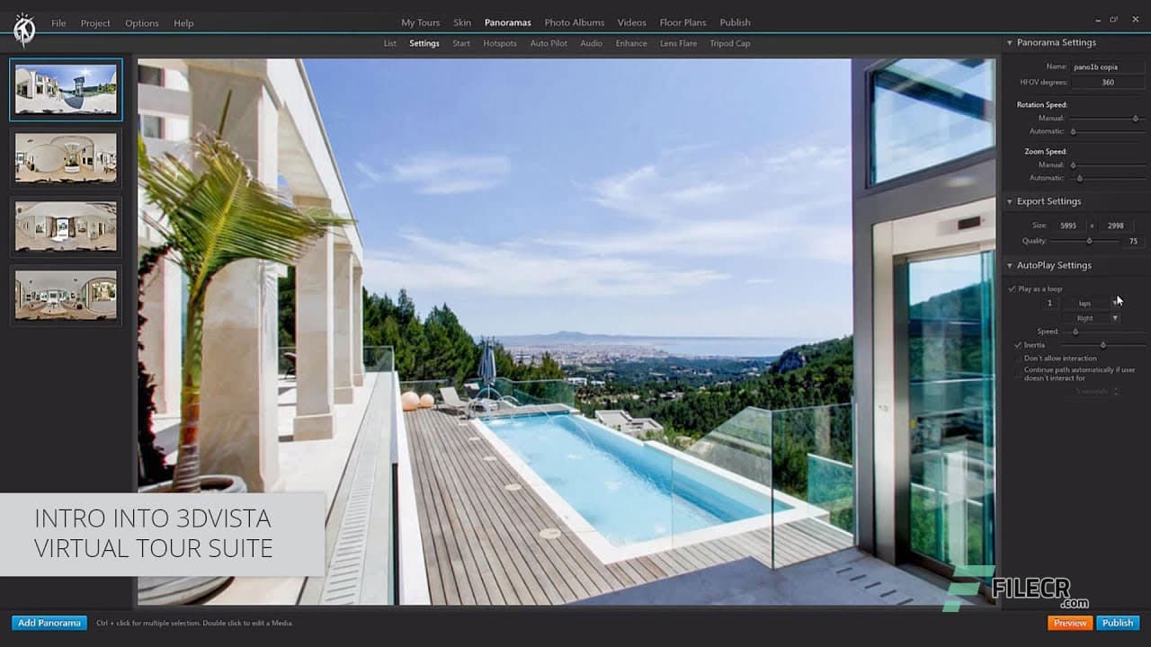 3DVista Virtual Tour Suite Pro 2019.3.2