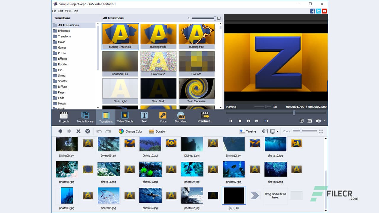 AVS Video Editor 26.0.1.176
