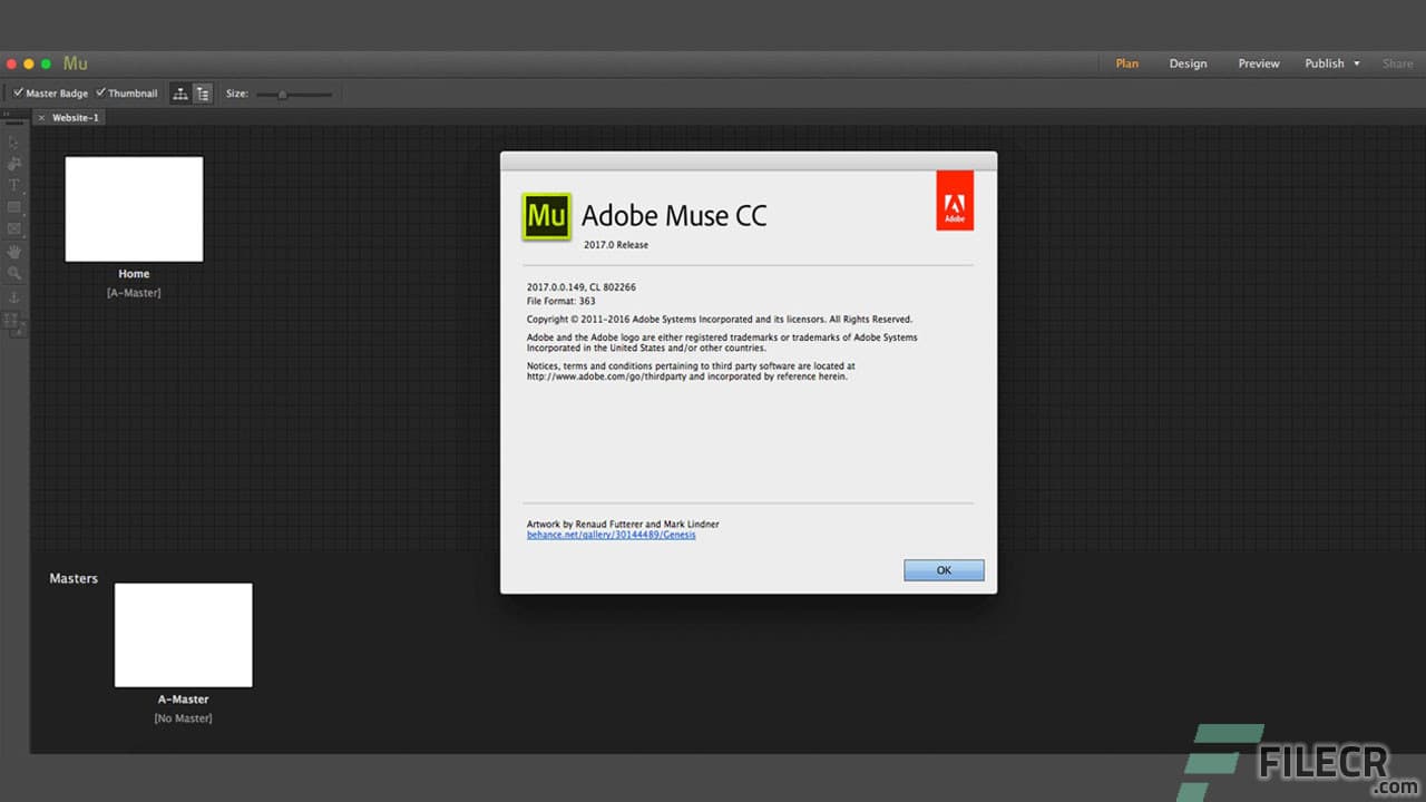 Adobe Muse CC 2018.1.1.6
