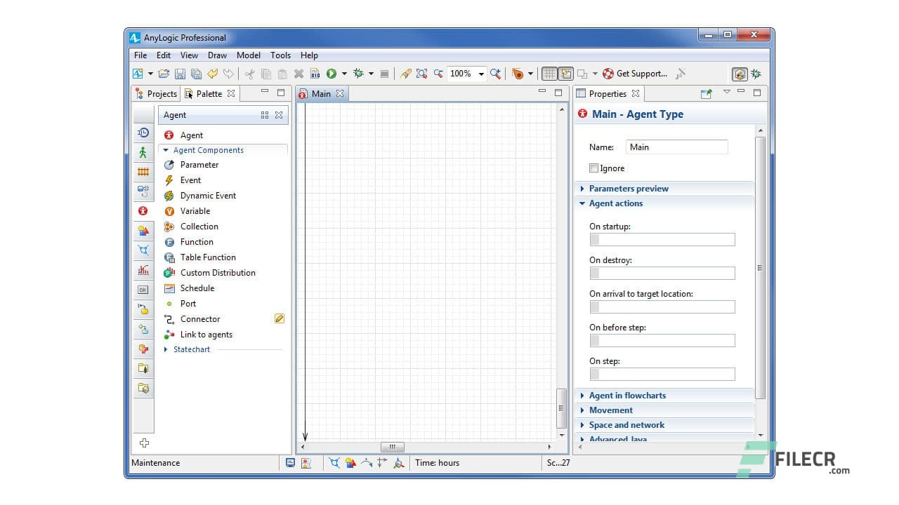 AnyLogic Professional 8.9.7