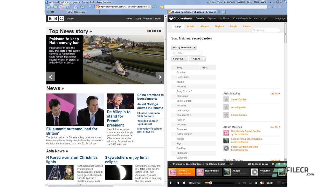 Avant Browser 2020 build 3