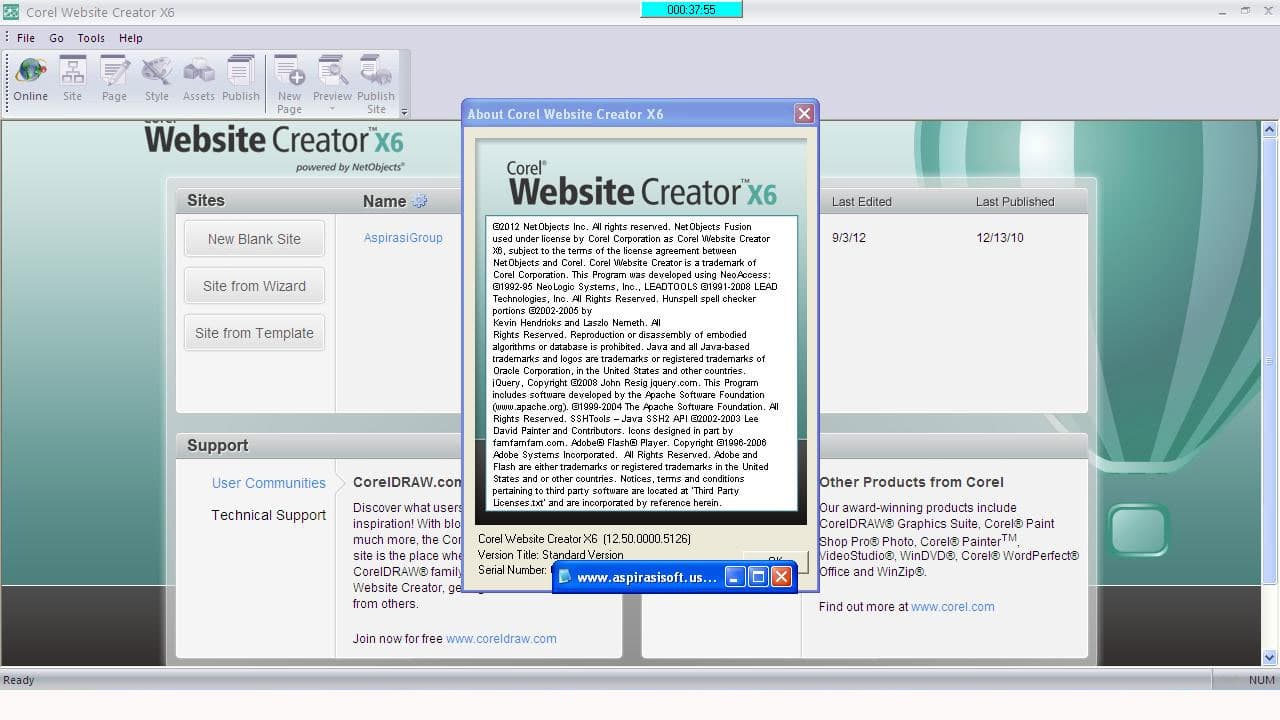 Corel Website Creator X8 v15