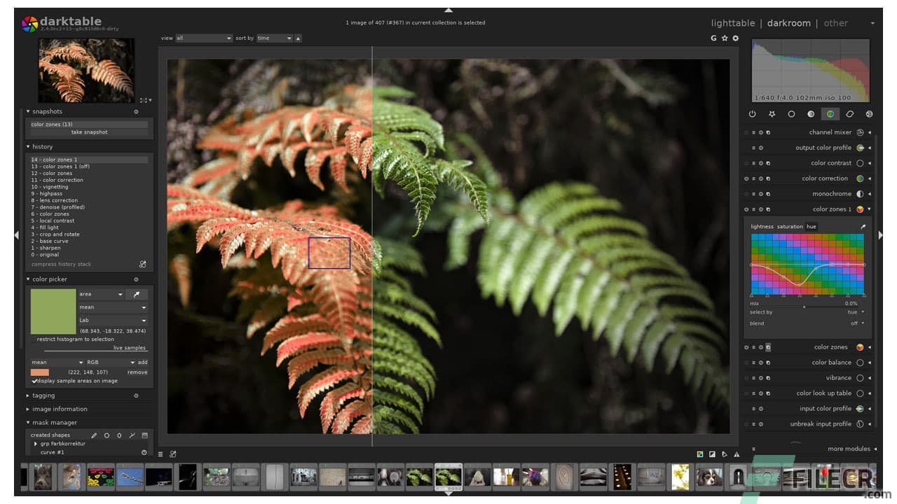 Darktable 5.4.0