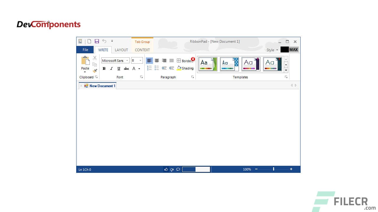 DevComponents DotNetBar 14.1.0.37