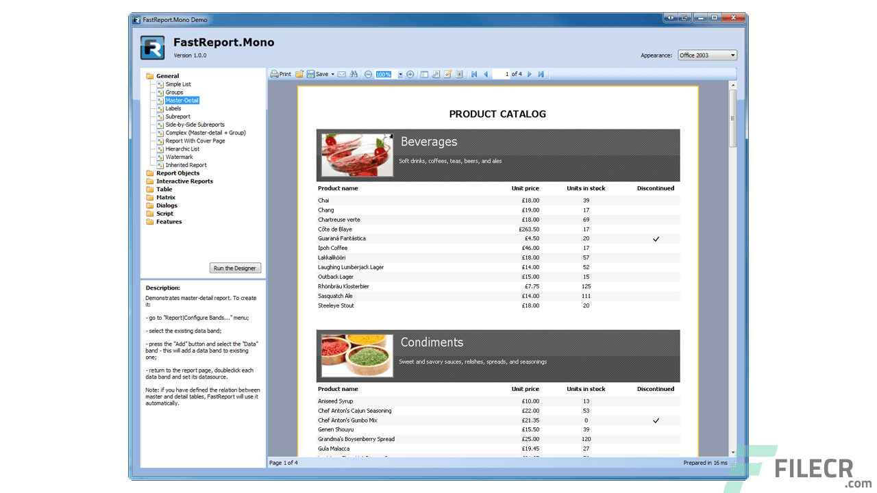 FastReport.Mono 2019.4.4