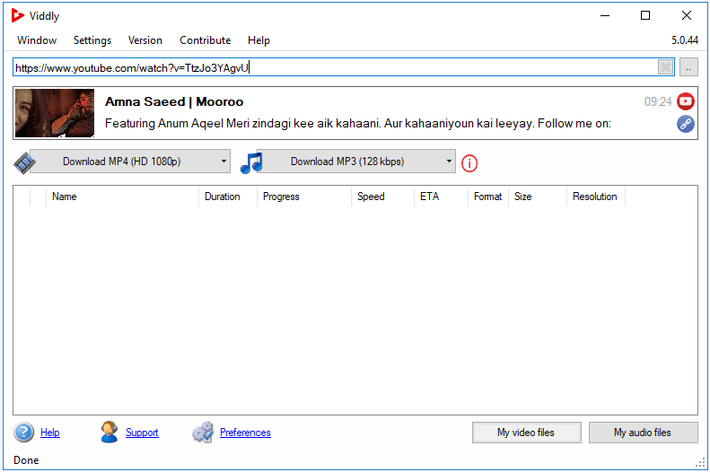 Viddly YouTube Downloader Plus 5.0.396
