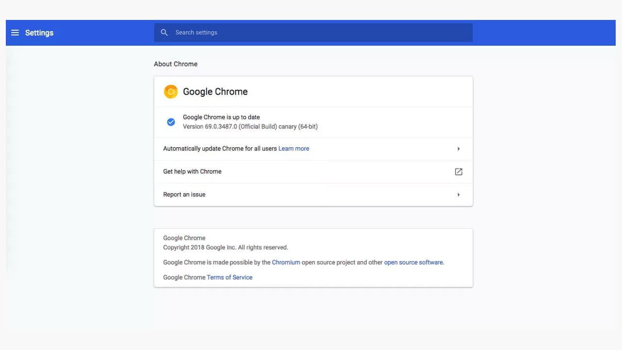 Google Chrome Canary 146.0.7671.0