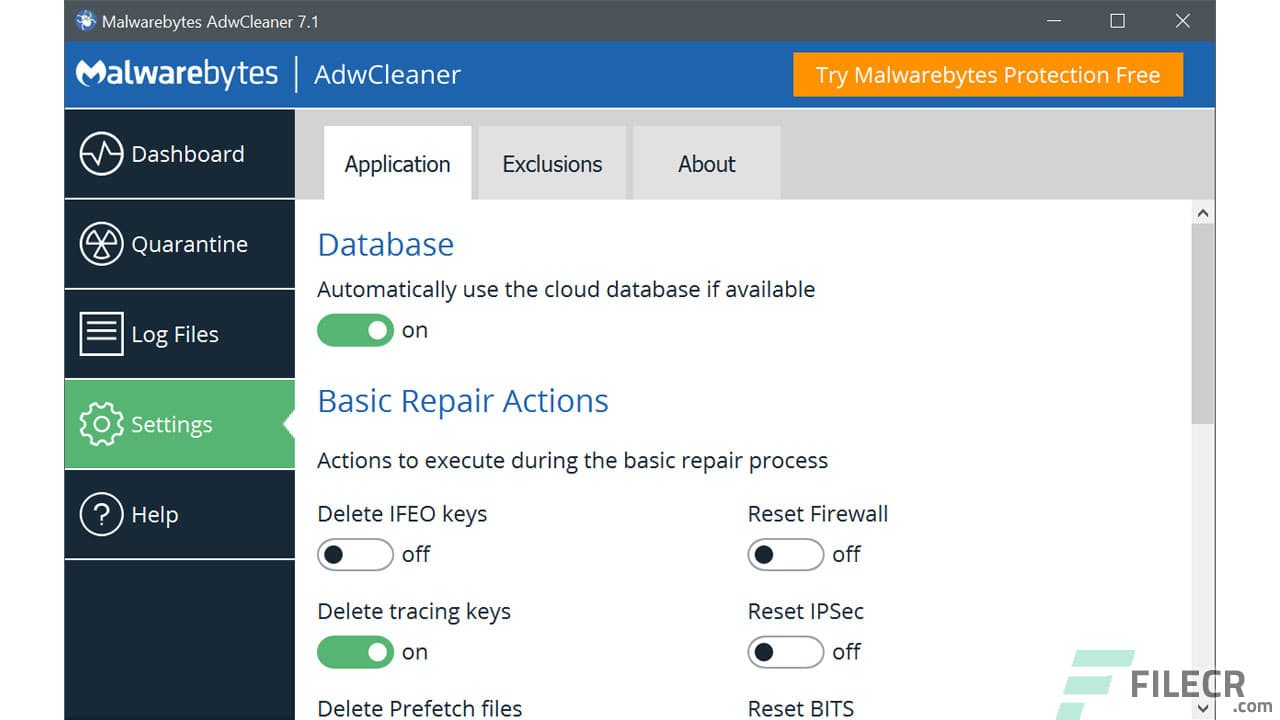 Malwarebytes AdwCleaner 8.7.0.619