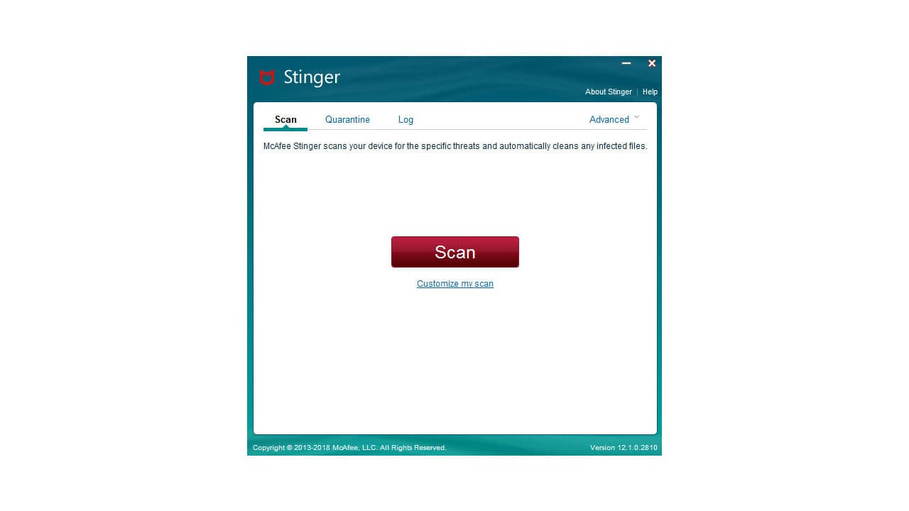 McAfee Stinger 12.2.0.659