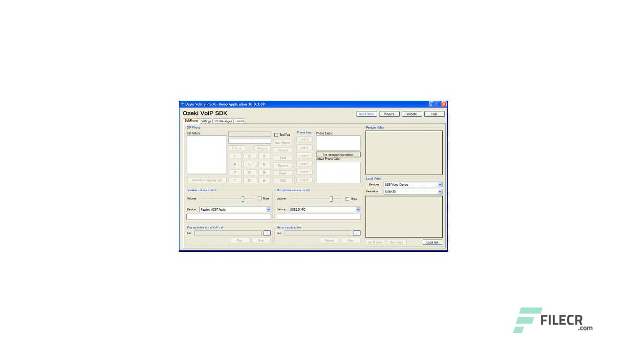 OZEKI VoIP SIP SDK 1.9.12