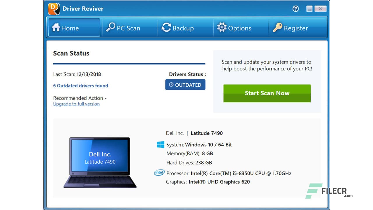 ReviverSoft Driver Reviver 5.43.2.2