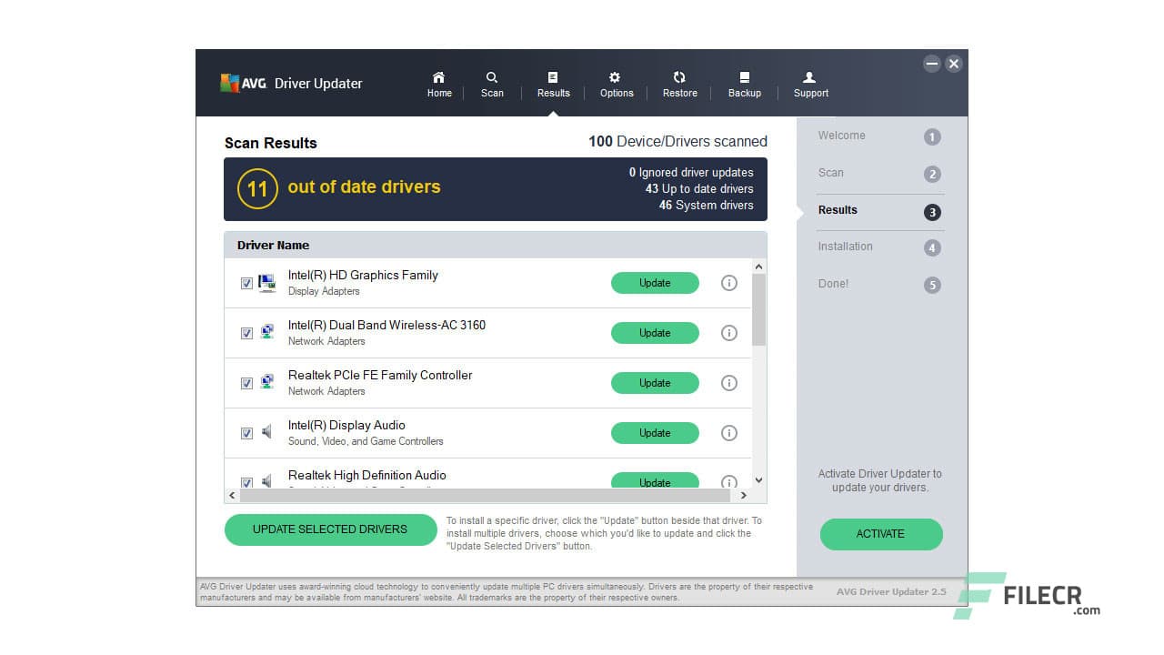 AVG Driver Updater 2.5.8
