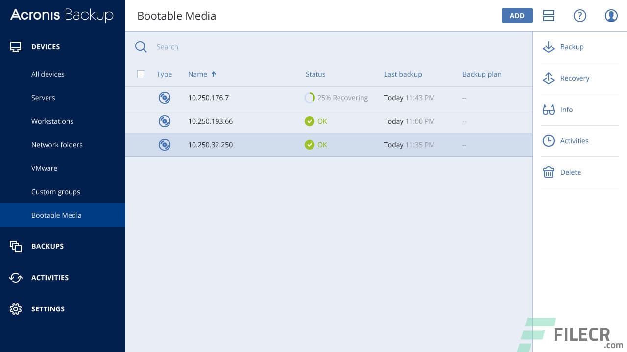 Acronis Cyber Backup 12.5.16545 BootCD