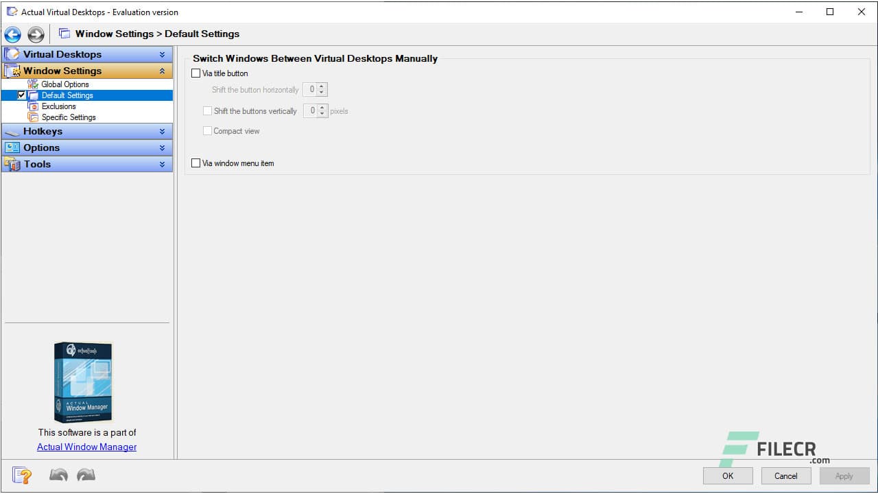 Actual Virtual Desktops 8.15.3