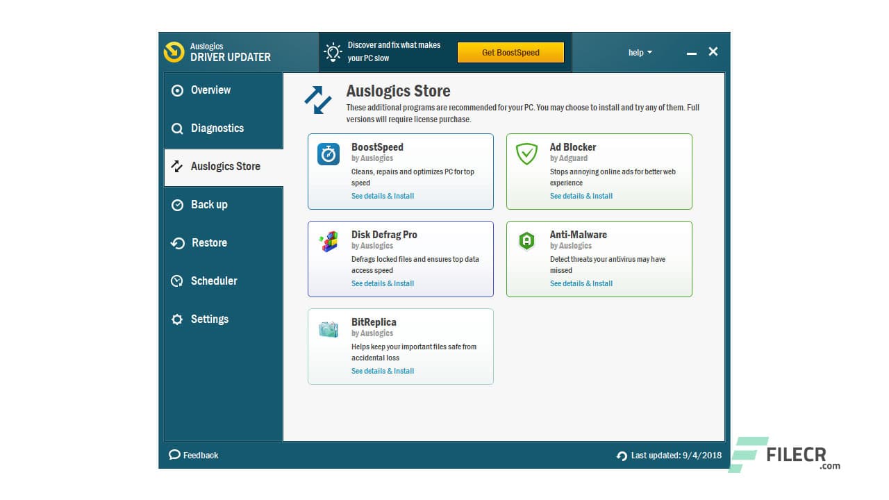 Auslogics Driver Updater 2.1