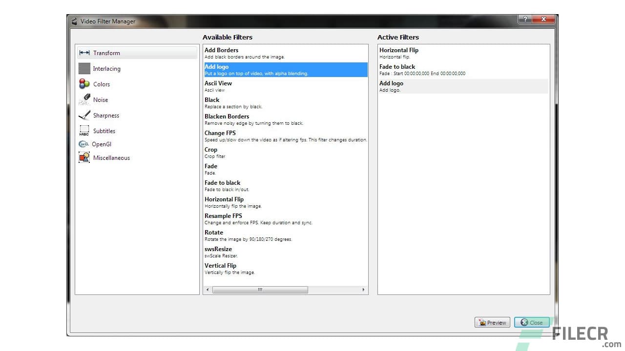 Avidemux 2.8.2 (r240908)
