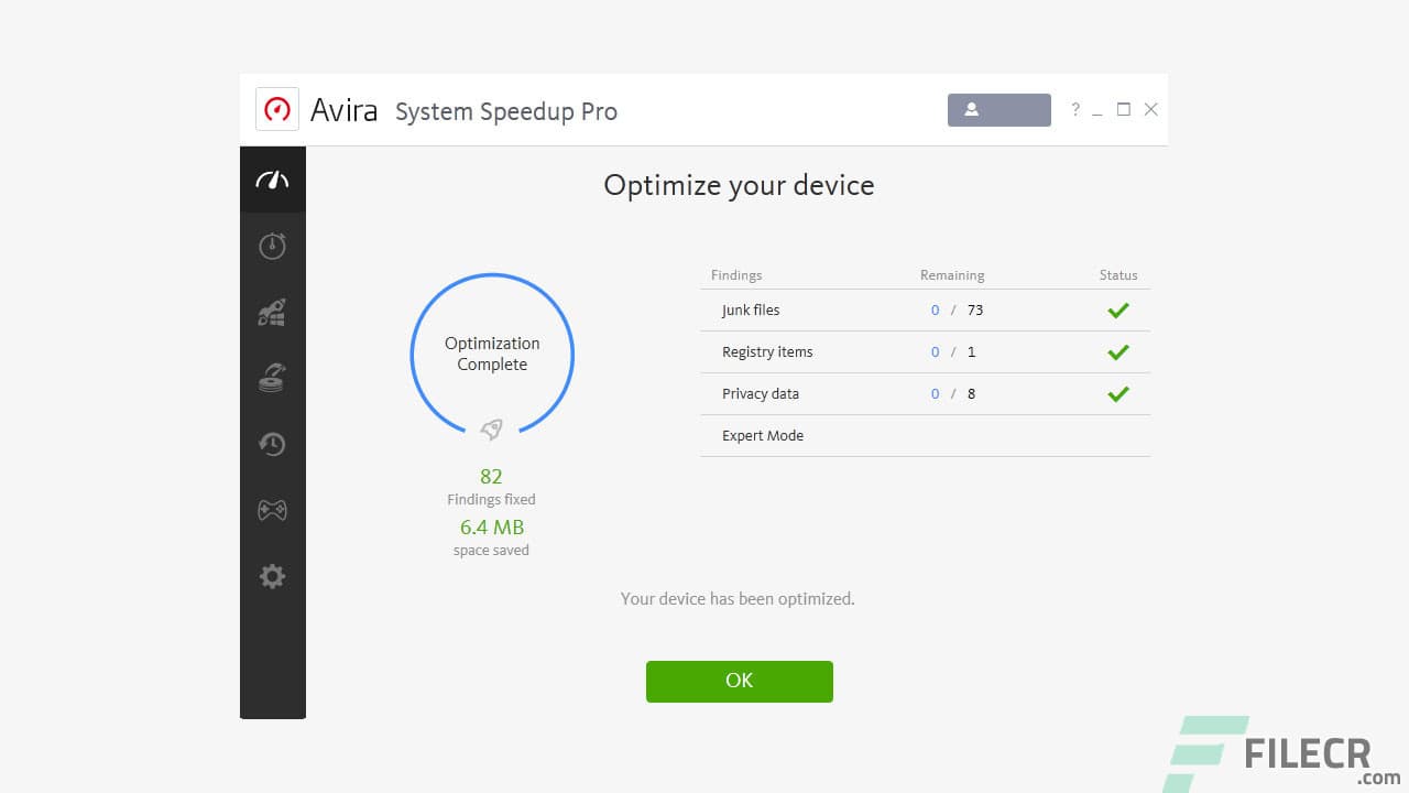 Avira System Speedup Pro 7.5.0.552