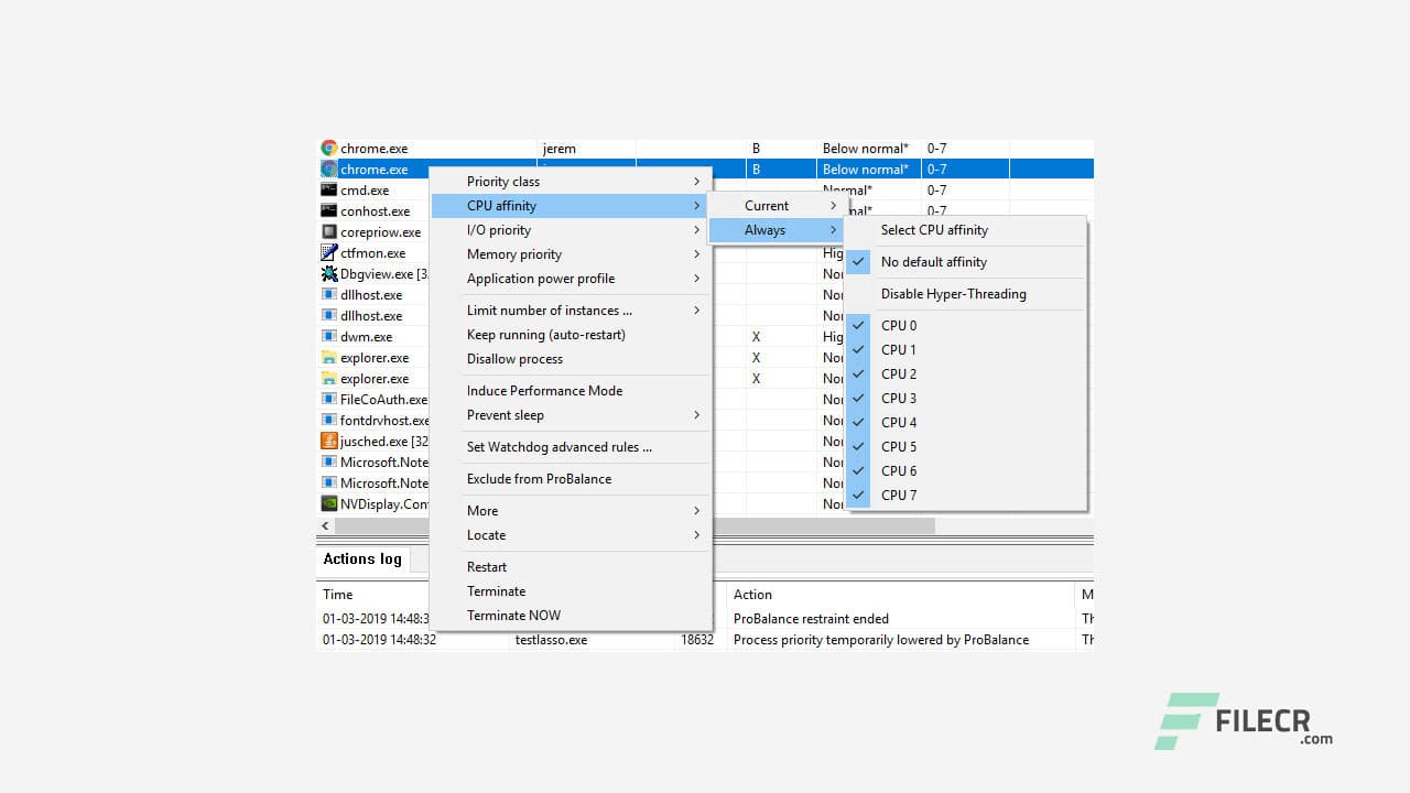 Bitsum Process Lasso Pro 17.0.2.20