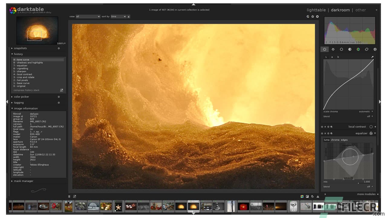Darktable 5.4.0