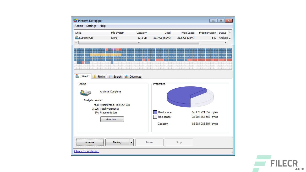 Defraggler 2.22.995 Professional / Business / Technician