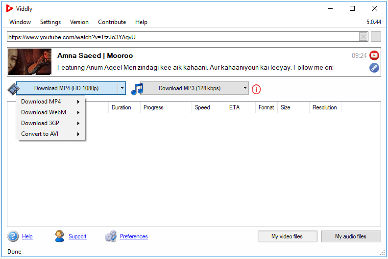 Viddly YouTube Downloader Plus 5.0.396