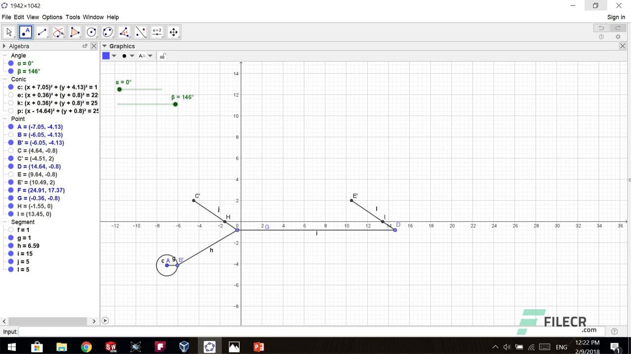 GeoGebra 6.0.909