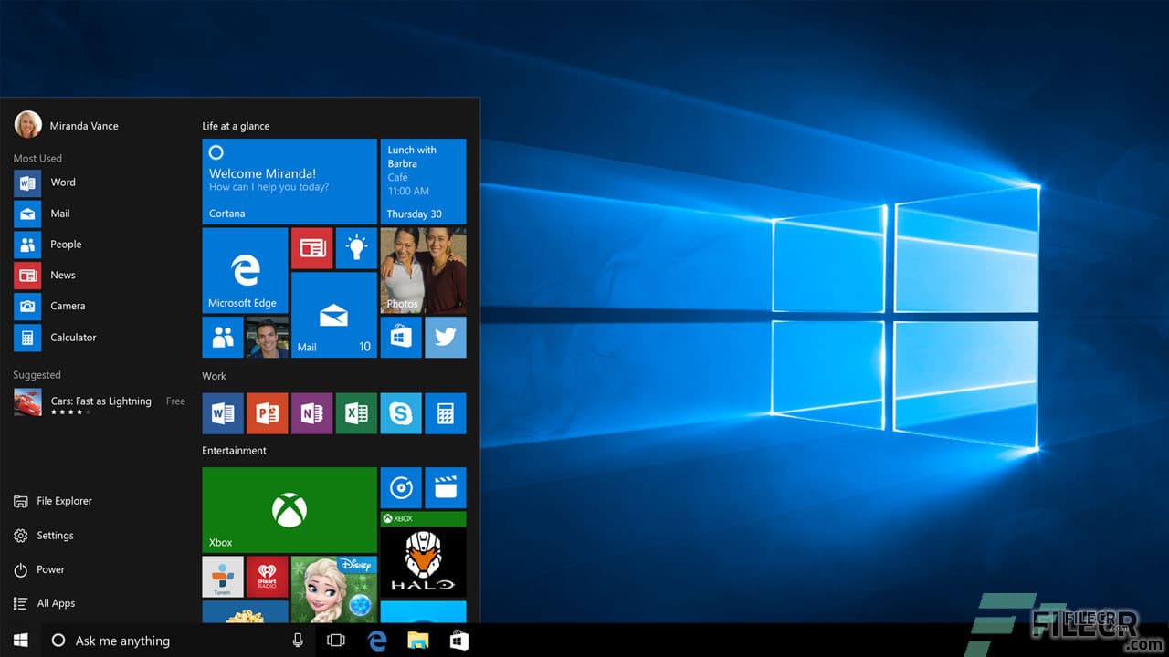 Windows 10 Professional Preactivated