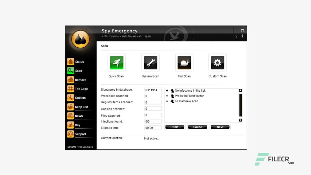 NETGATE Spy Emergency 2020.25.0.800