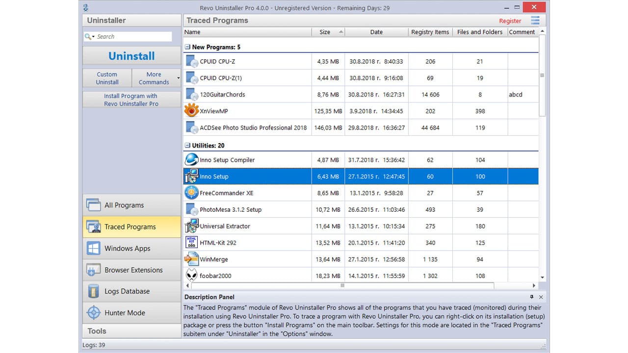 Revo Uninstaller Pro 5.4.5