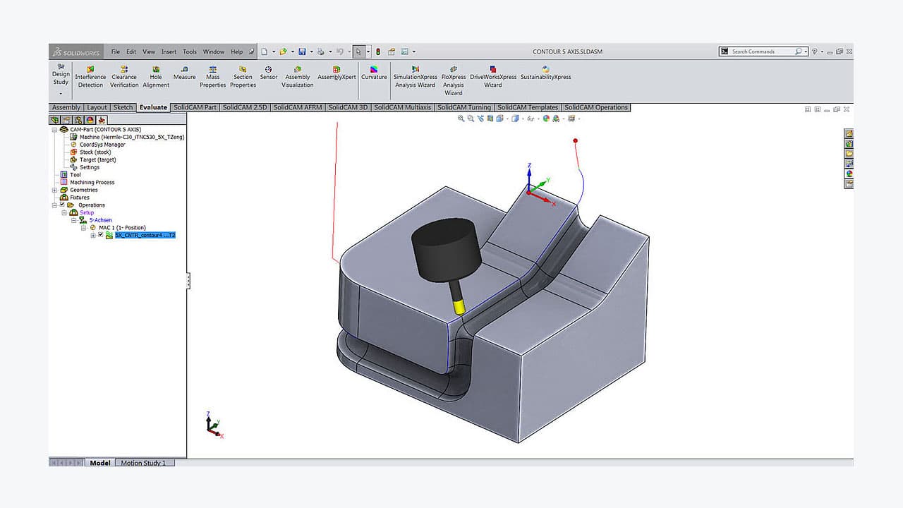 SolidCAM 2025 SP3 HF1 for SolidWorks