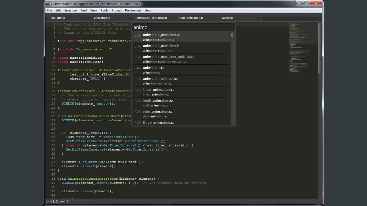 Sublime Text 4 Build 4200