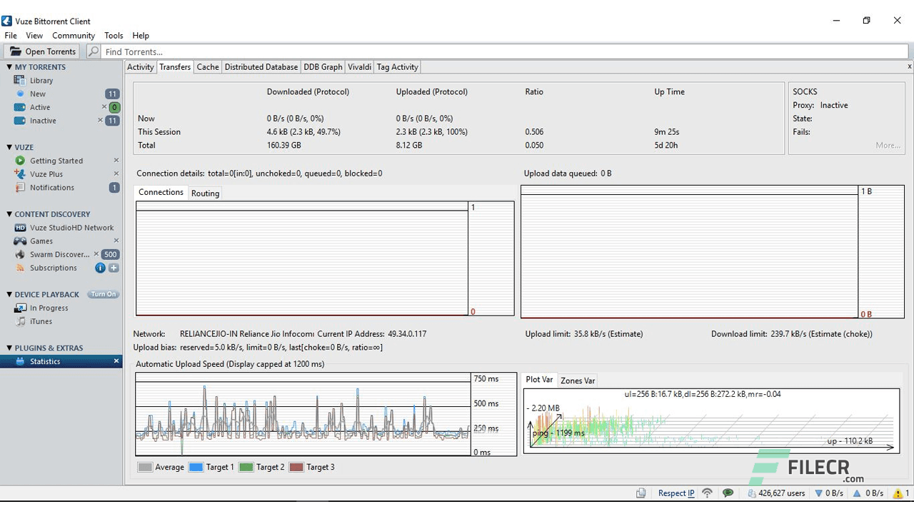 Vuze Bittorrent Client