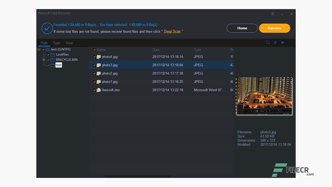 iBeesoft Data Recovery 4.0