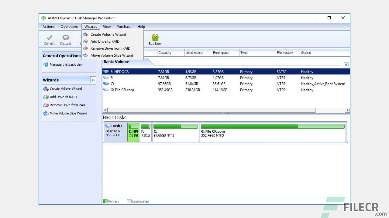 AOMEI Dynamic Disk Manager 1.2.0