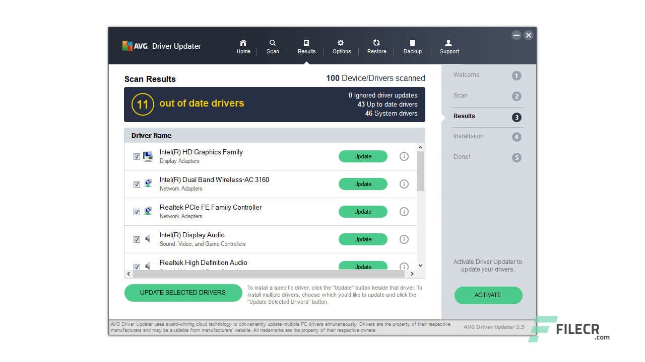 AVG Driver Updater 2.5.8