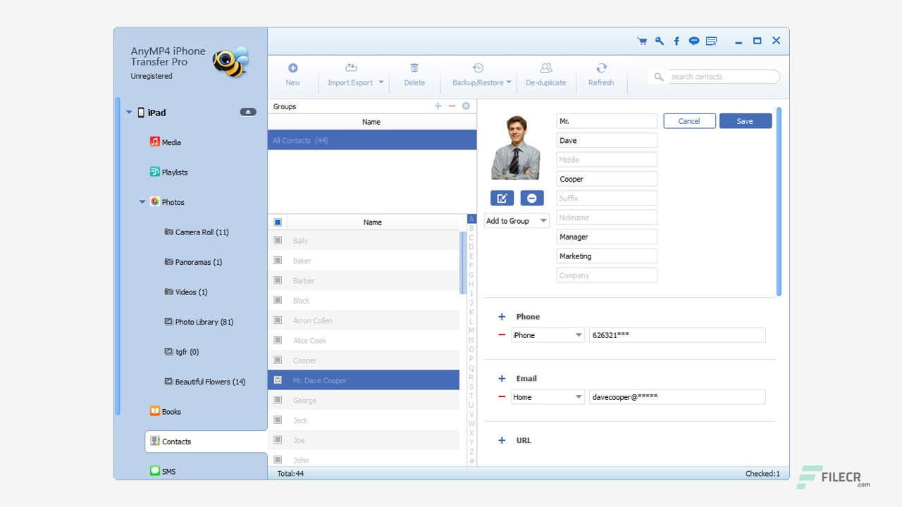 AnyMP4 iPhone Transfer Pro 9.2.20