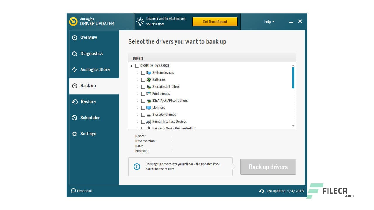 Auslogics Driver Updater 2.1