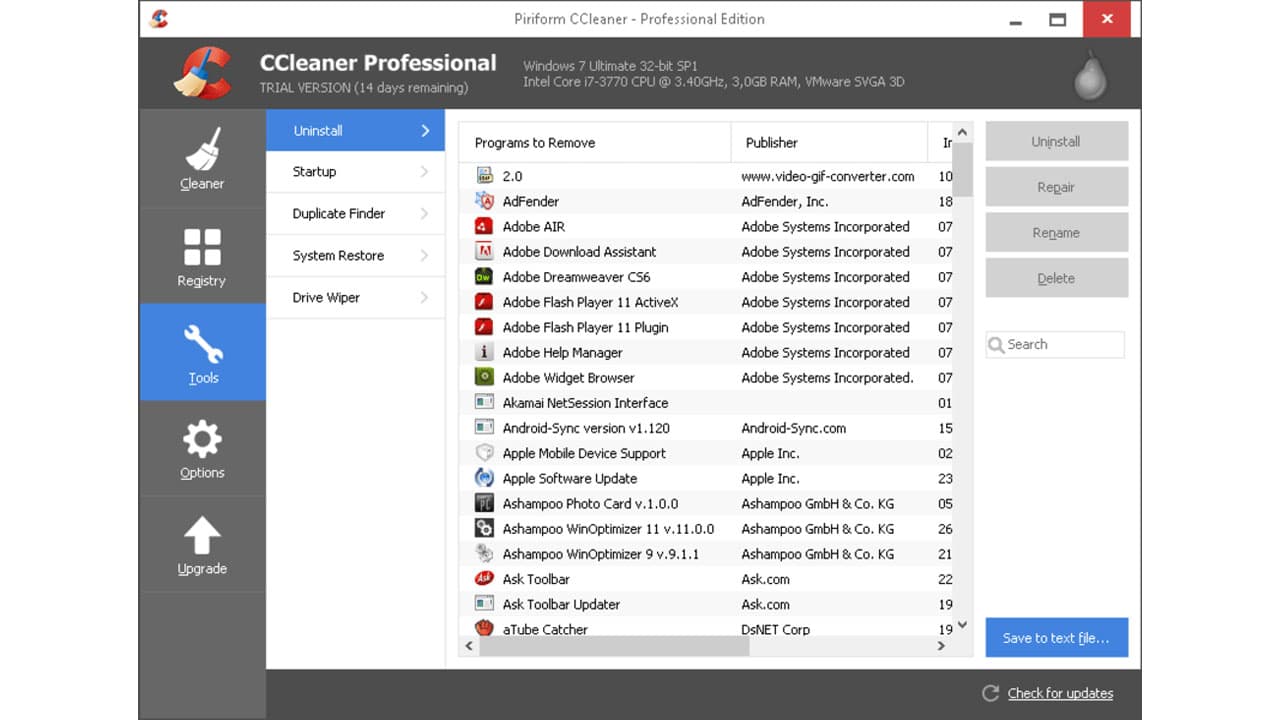CCleaner 6.39.11548