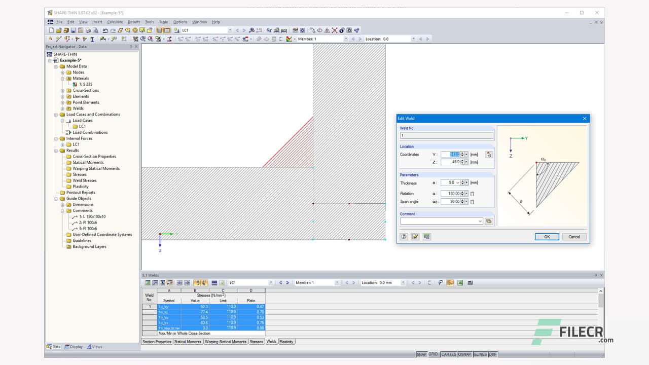 DLUBAL Shape Thin 9.03.01