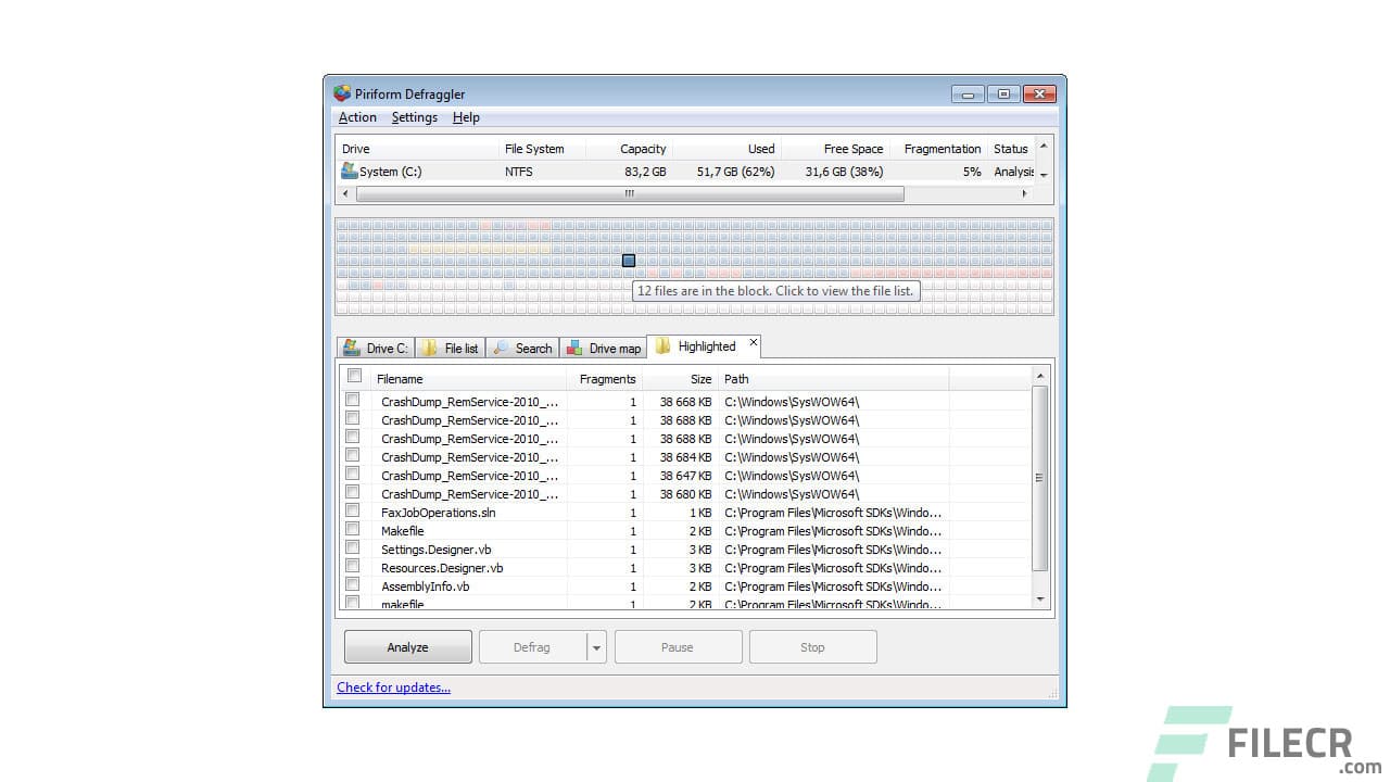 Defraggler 2.22.995 Professional / Business / Technician