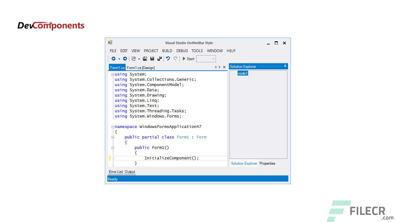 DevComponents DotNetBar 14.1.0.37