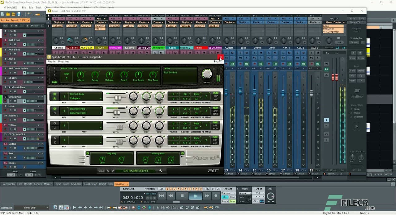 MAGIX Samplitude Pro Suite X9 v20.0.0