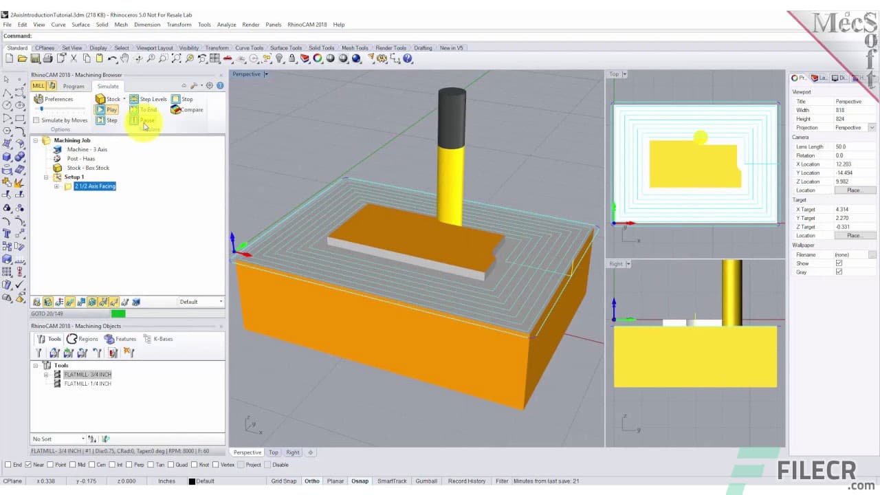 MecSoft RhinoCAM 2023.13.0.230