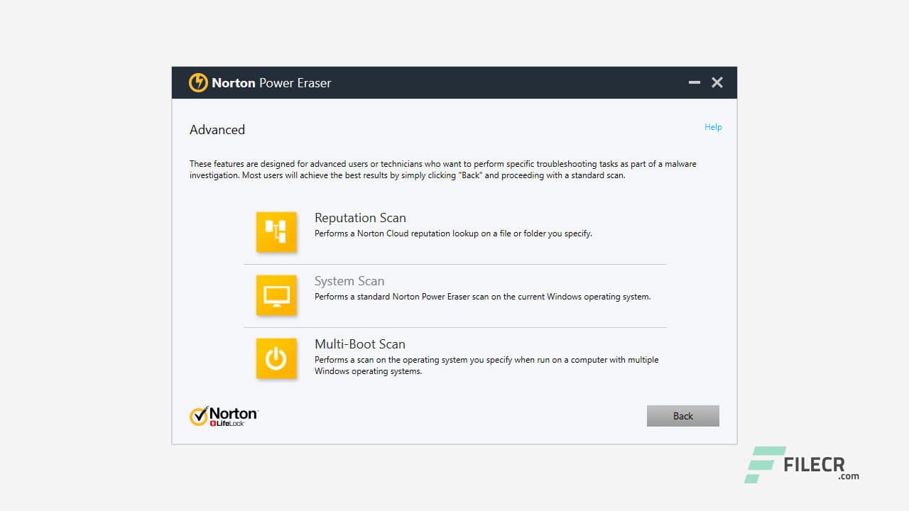 Norton Power Eraser 6.6.0.2153