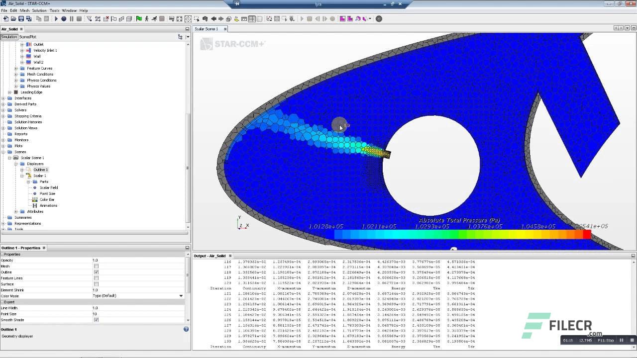 Siemens Star CCM+ 2510.0001 (20.06.010 single precision)