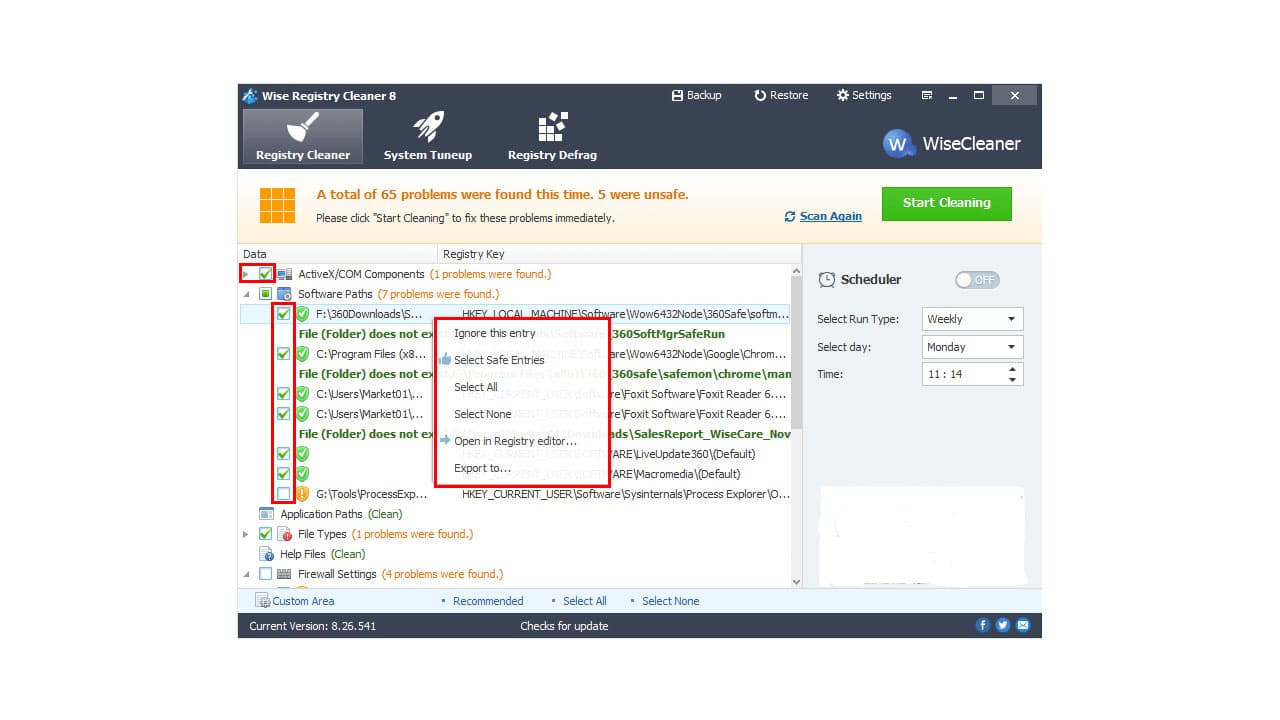 Wise Registry Cleaner Pro 11.3.1.733