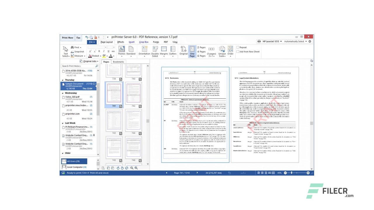 priPrinter Professional / Server 7.0.0.2615