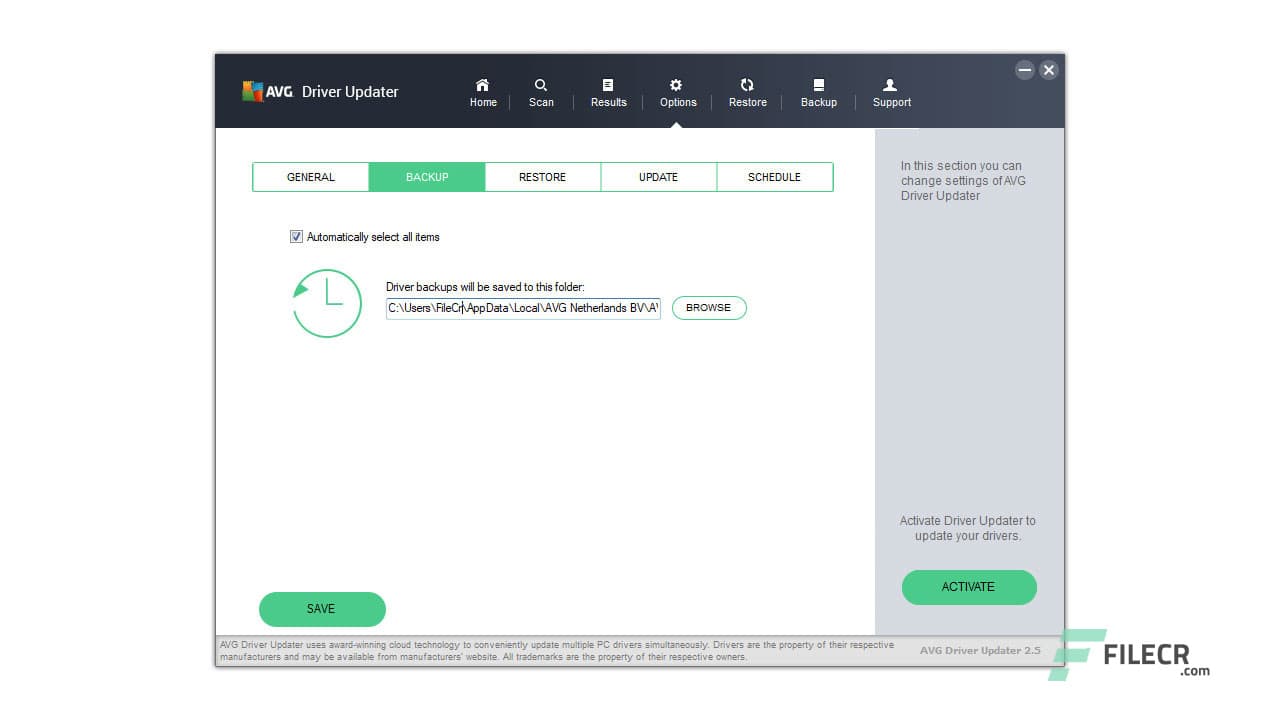 AVG Driver Updater 2.5.8