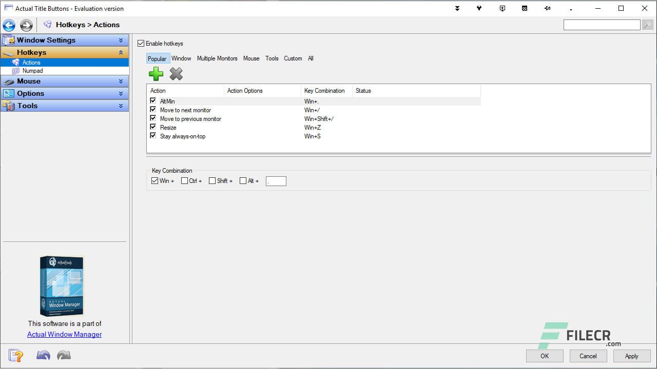 Actual Title Buttons 8.15.3