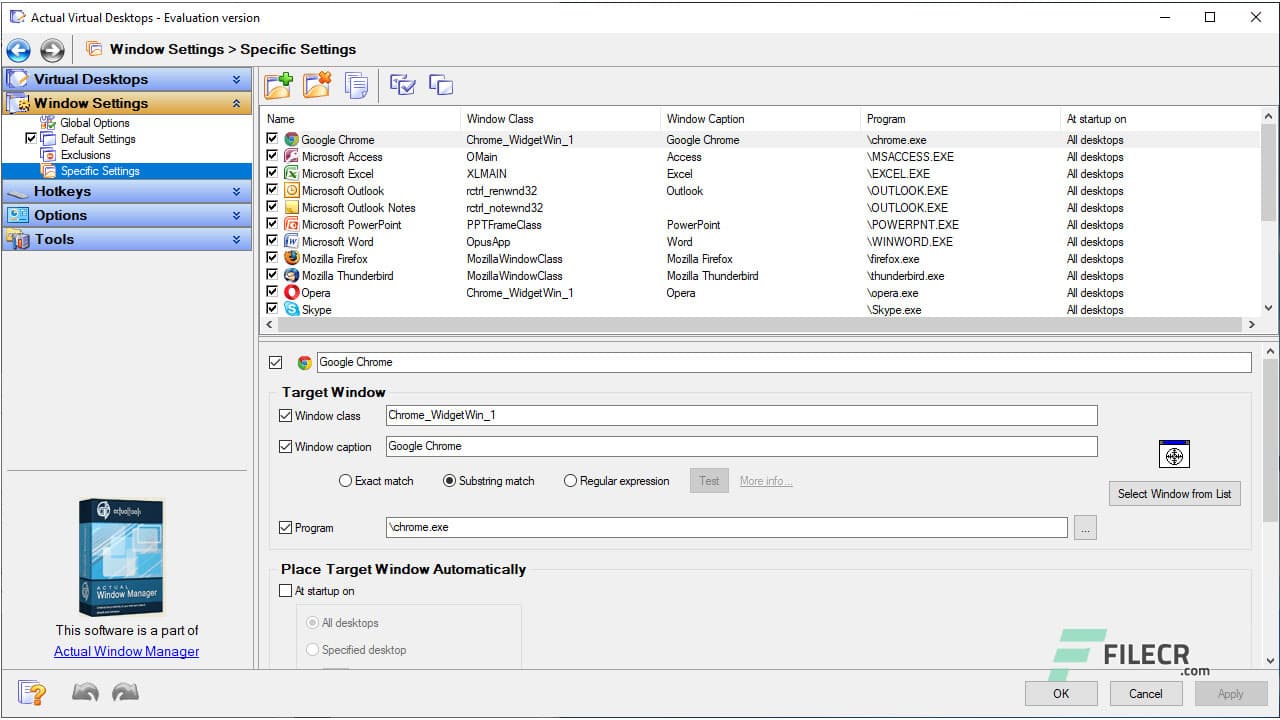 Actual Virtual Desktops 8.15.3